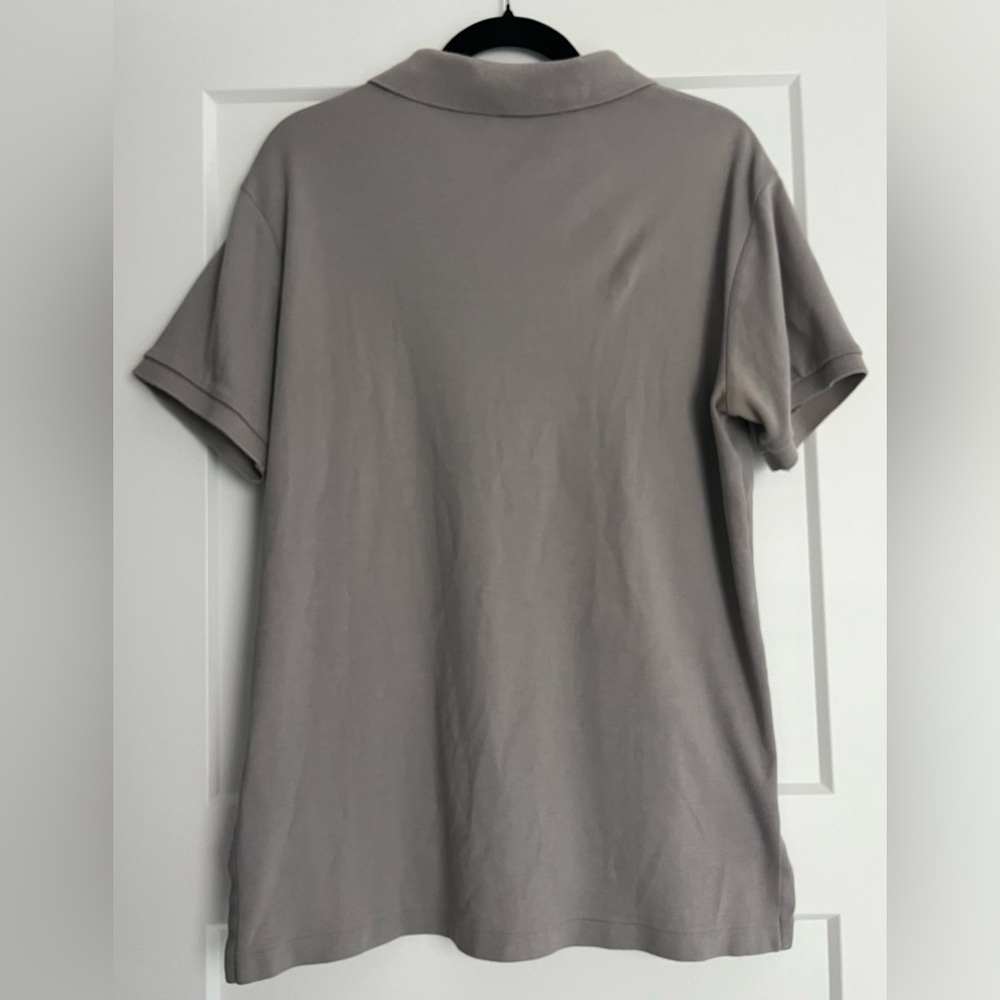 Polo Ralph Lauren Men's Taupe Polo Shirt, Medium - Picture 5 of 7